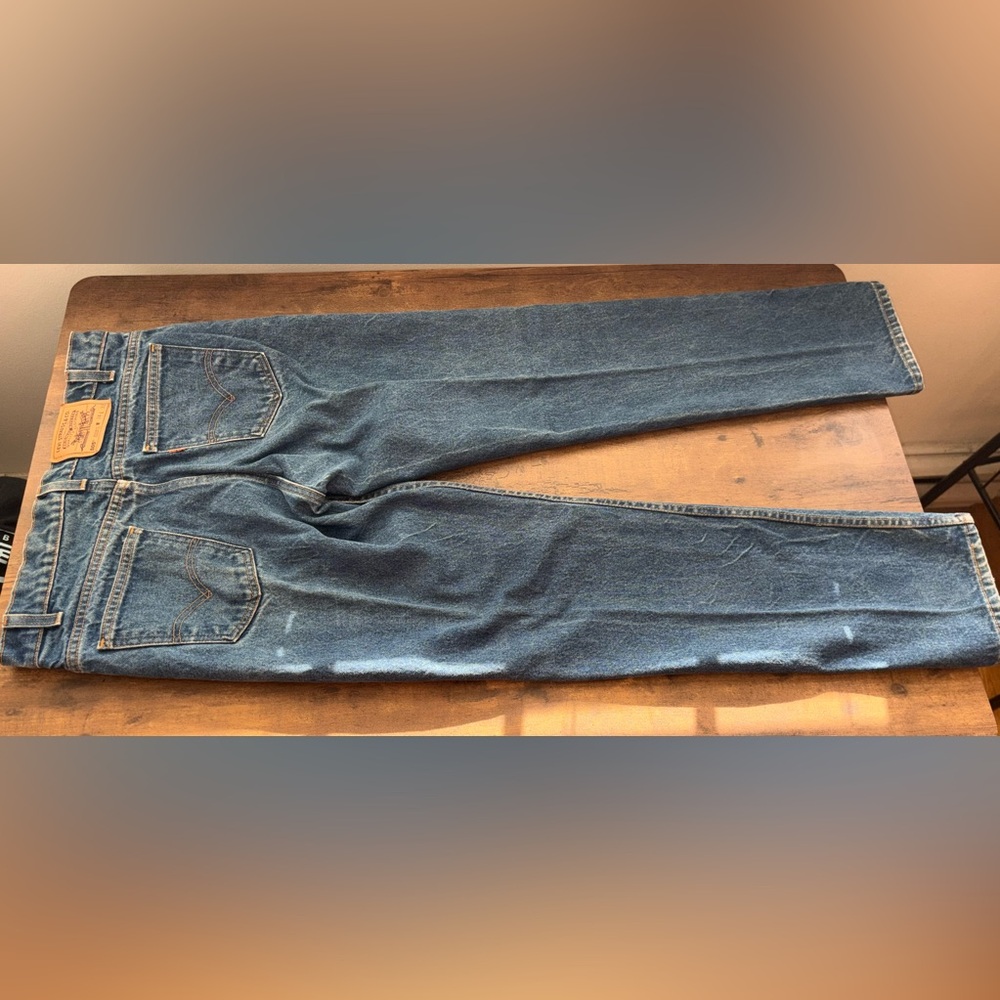 VINTAGE** Levi's Classic Straight Blue Jeans 34x32
MADE IN USA** - Picture 14 of 16